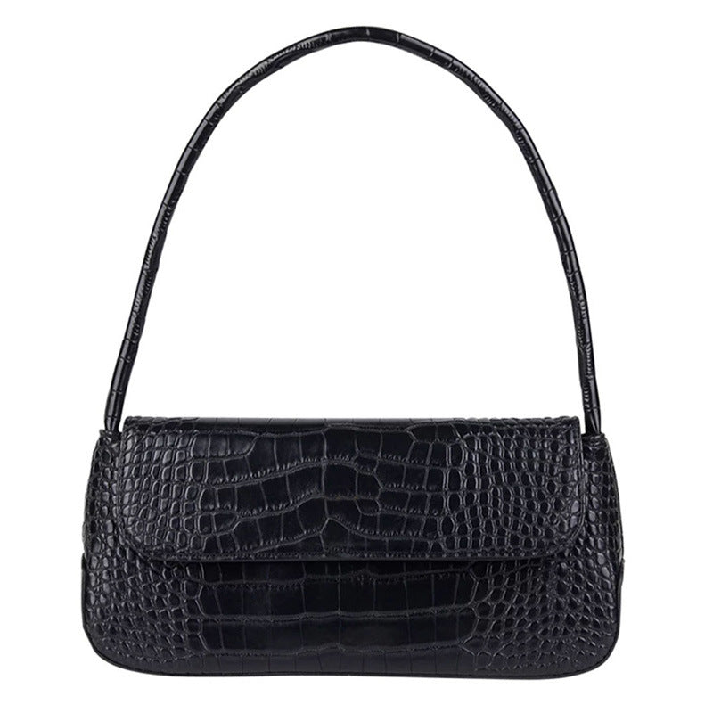 crocodile shoulder bag