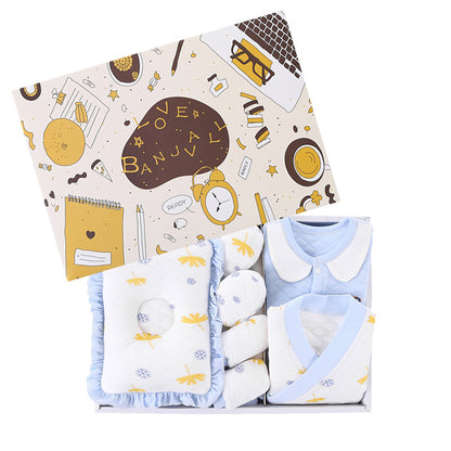 Winter-Neugeborenen-Geschenkbox-Baby-Tuch-Set