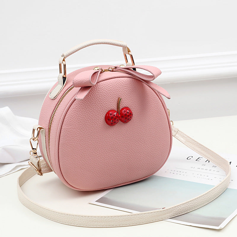 pink shoulder bag