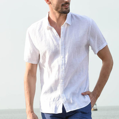 Cotton Short Sleeve Casual Shirt