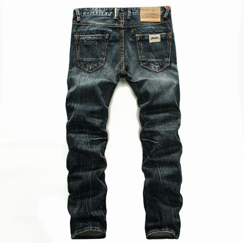 Vintage Herren dunkle Jeans