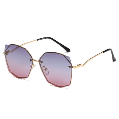 Lady Personality Polygon Sunglasses