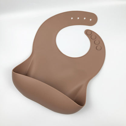 Bavoir de poche repas 3D imperméable pour enfants