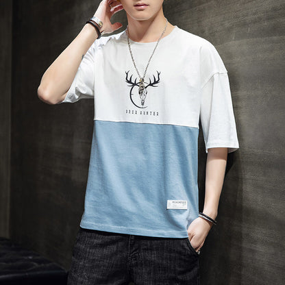 Loose Casual Half Sleeve Men T-shirts