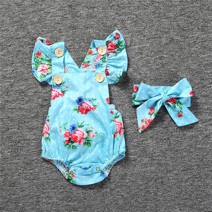 Newborn Baby 2pcs Sleeveless set Clothes