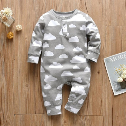 Newborn Baby Unisex Romper Jumpsuit Infant Kids Clothes