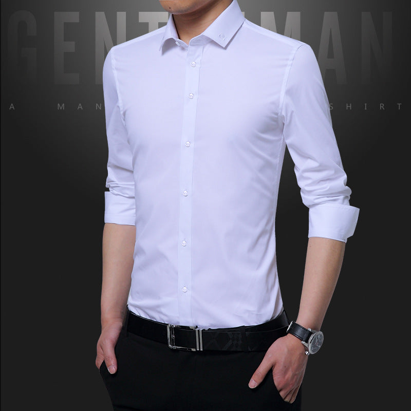 Men's Long Sleeved Business Shirts