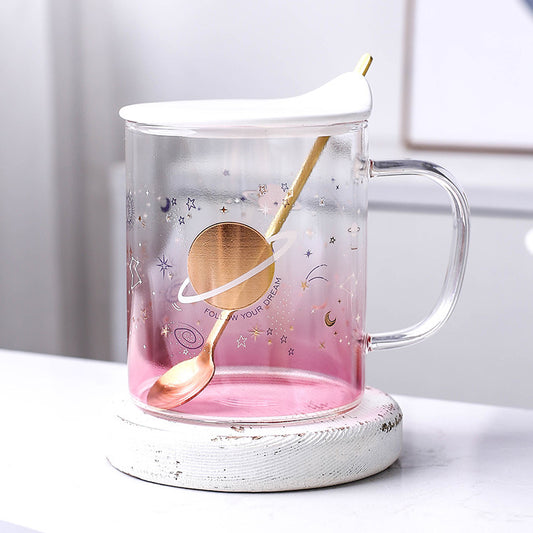 Ensemble de verres en céramique ciel étoilé