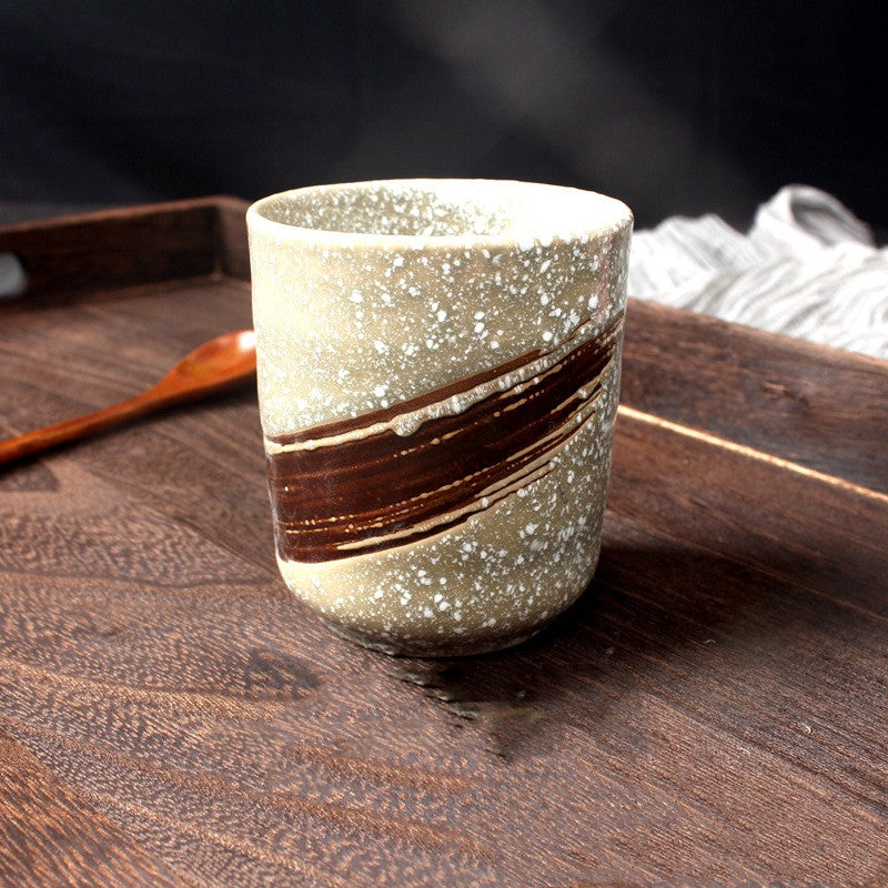 Japanese Style Kiln Pigmented Ceramic Cups