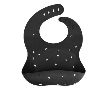 Bavoir de salive et de nourriture doux et imperméable en silicone pour bébé