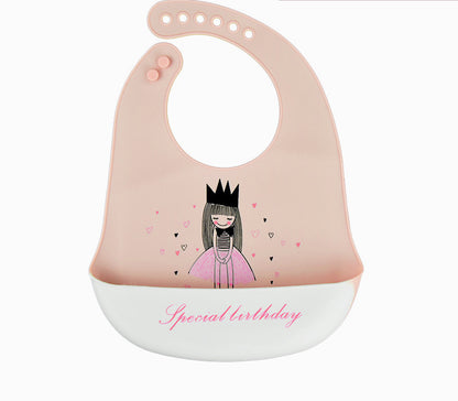 Baby Silicone Waterproof Soft Saliva & Food Bib