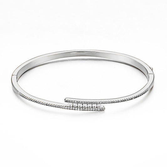 Bracelet Femme Ovale Zircon