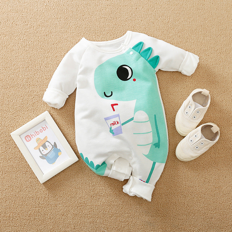 Newborn Baby Onesies Spring & Autumn Cotton Cloth