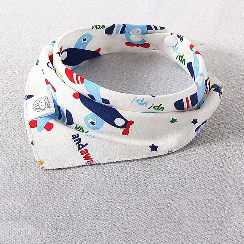 Bavoirs bandana en coton pour bébé