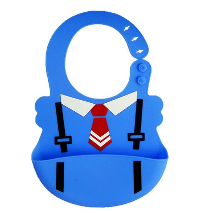 Waterproof Silicone Baby Feeding Bibs