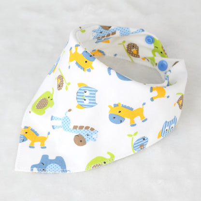 Bavoirs bandana en coton pour bébé