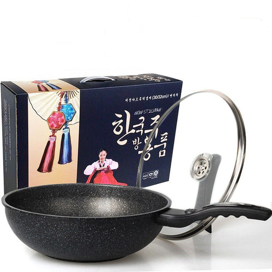 Koreanisches antihaftbeschichtetes Kochgeschirr aus Maifan-Stein
