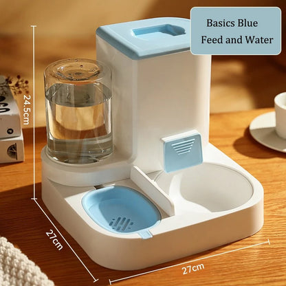 2-in-1 Automatic Cat Feeding Water Dispenser