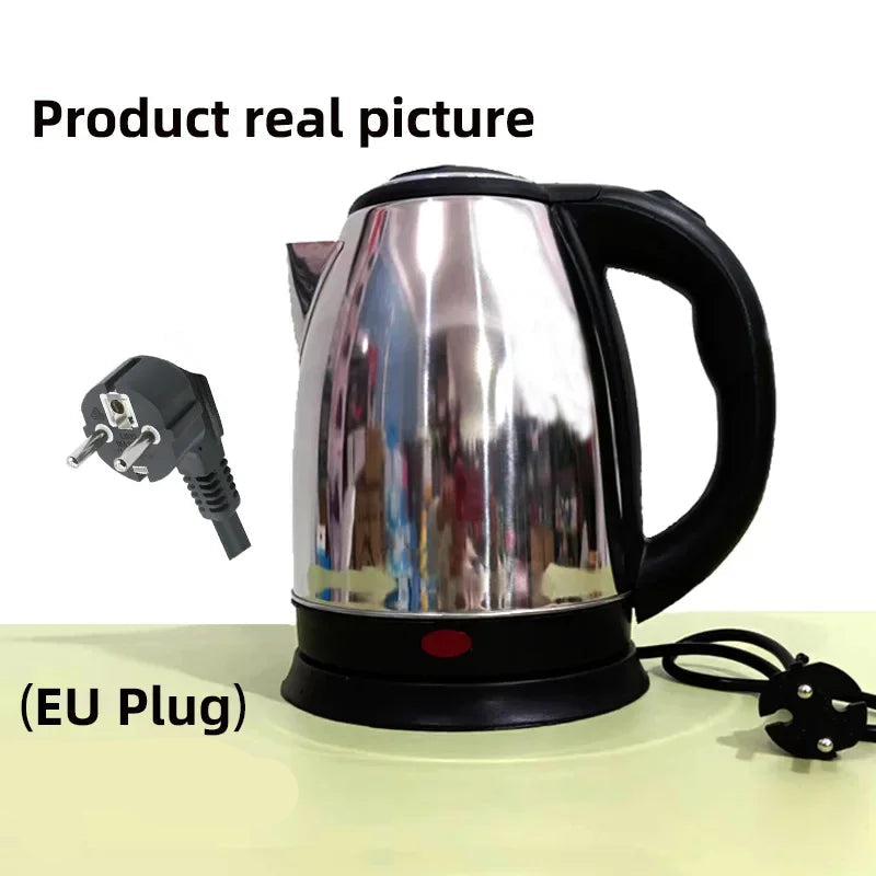 2.0L Rust-Resistant Stainless Steel Electric Kettle