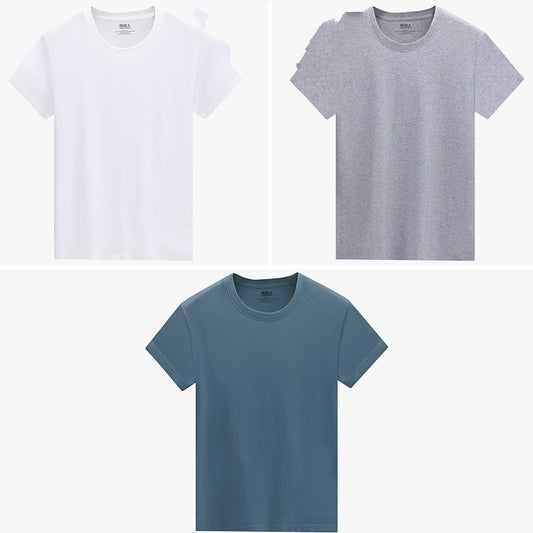 Weißes Kurzarm-T-Shirt für Herren