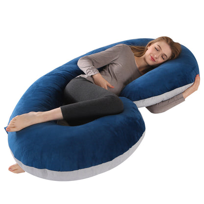 Crystal Velvet C-type Pregnancy Pillow