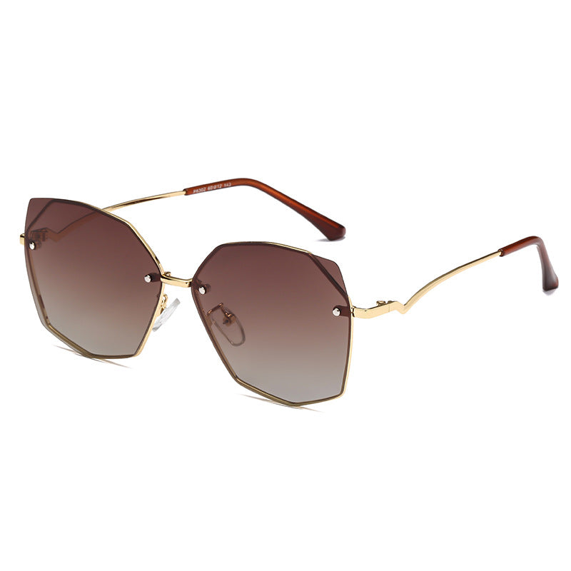 Lady Personality Polygon Sunglasses