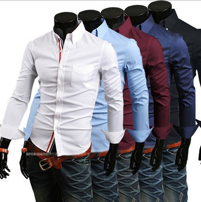 Men's Long-sleeved Classical Shirts