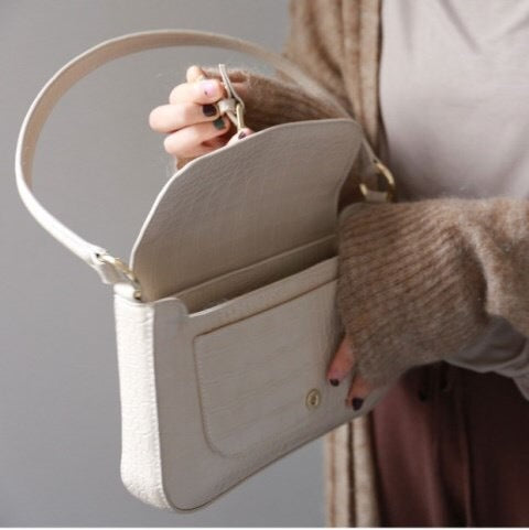 leather over the shoulder bag