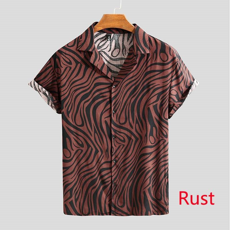 Men Summer Short Sleeve Shirts