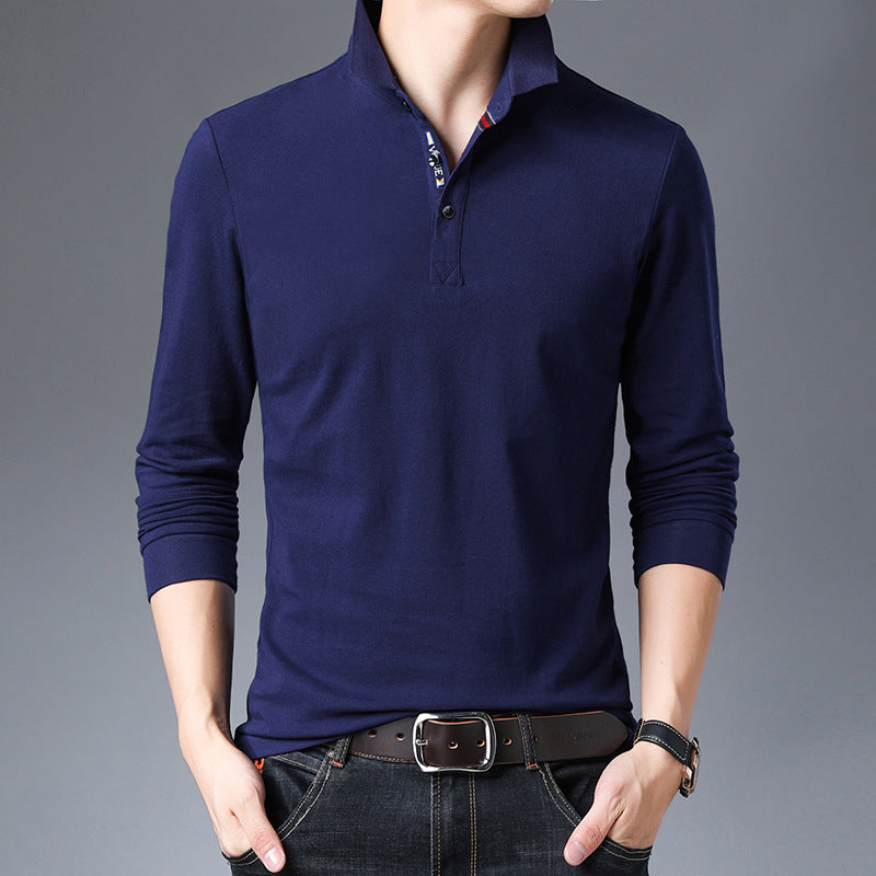 Middle-aged Men Polo Shirt