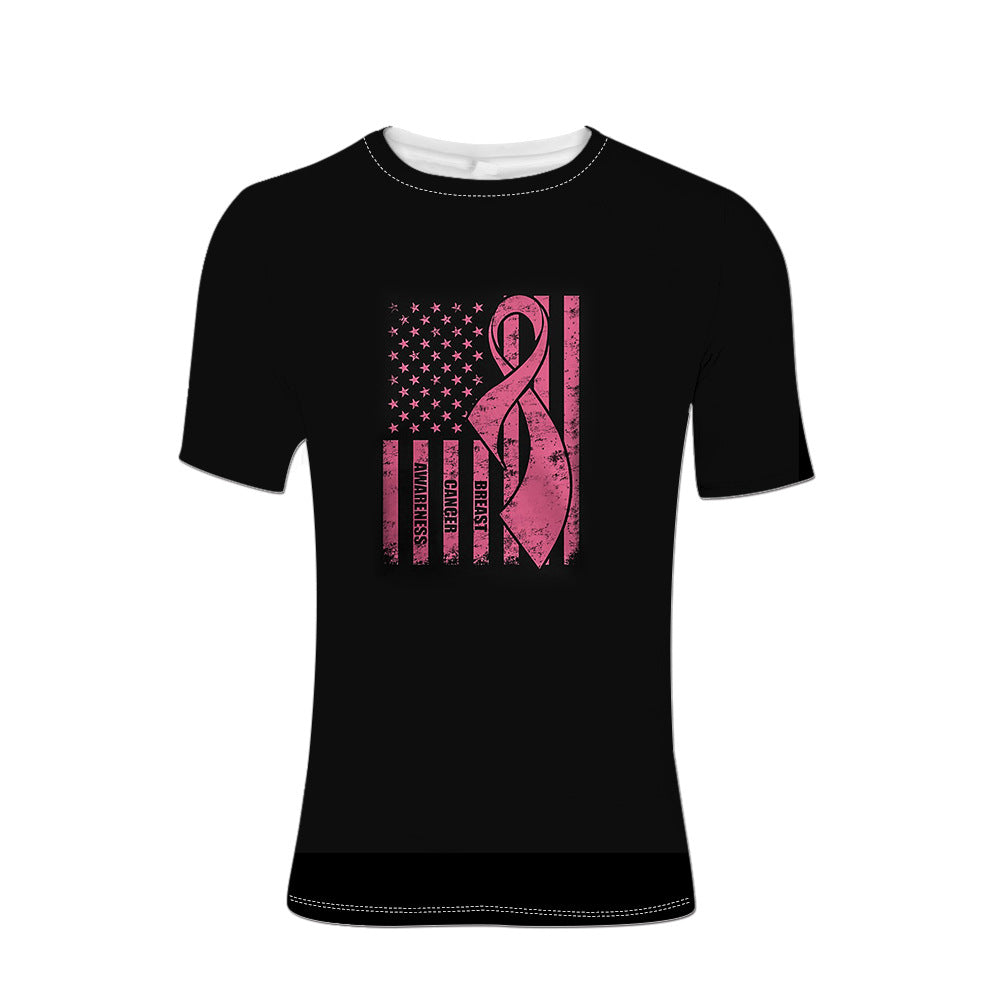 Pink Ribbon Support Herren T-Shirts