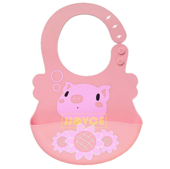 Waterproof Silicone Baby Feeding Bibs