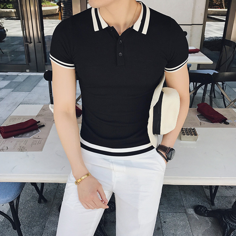 Summer Short Sleeve Thin Polo Shirt