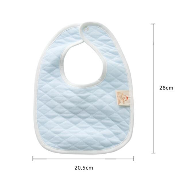 Newborn Baby Thick Double Cotton Feeding Bib