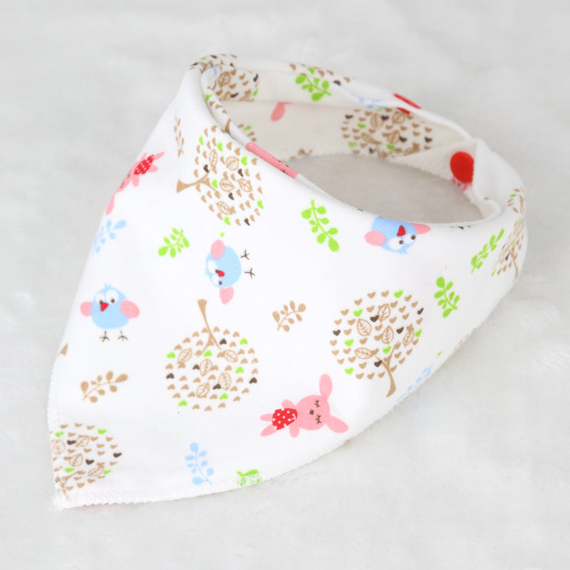 Bavoirs bandana en coton pour bébé