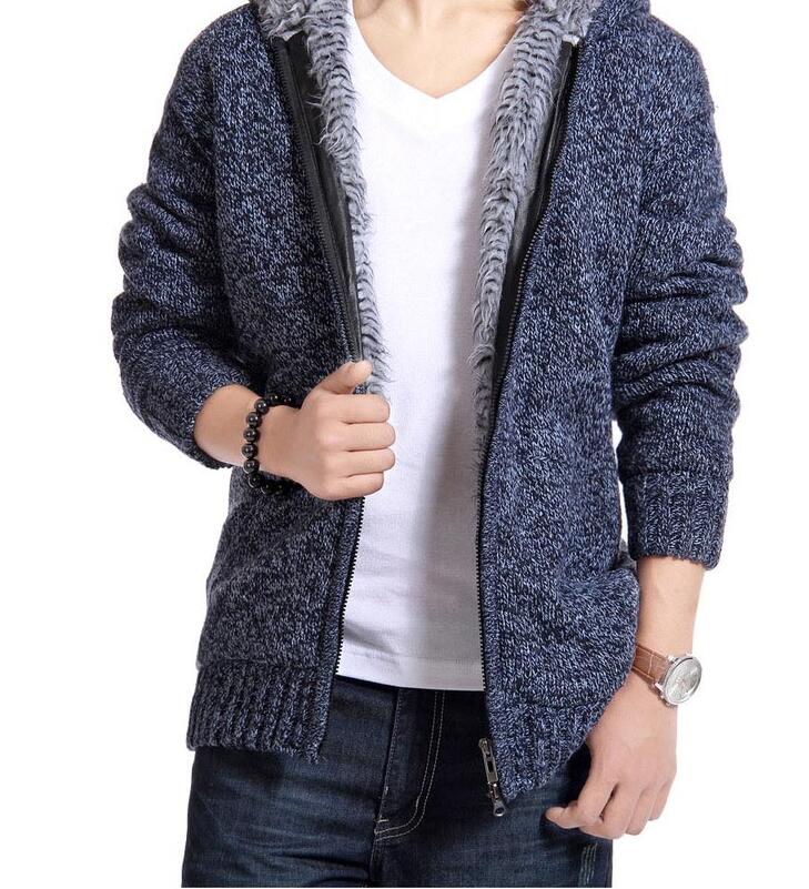 Men's Blended Wool Warm Jackets/Coat