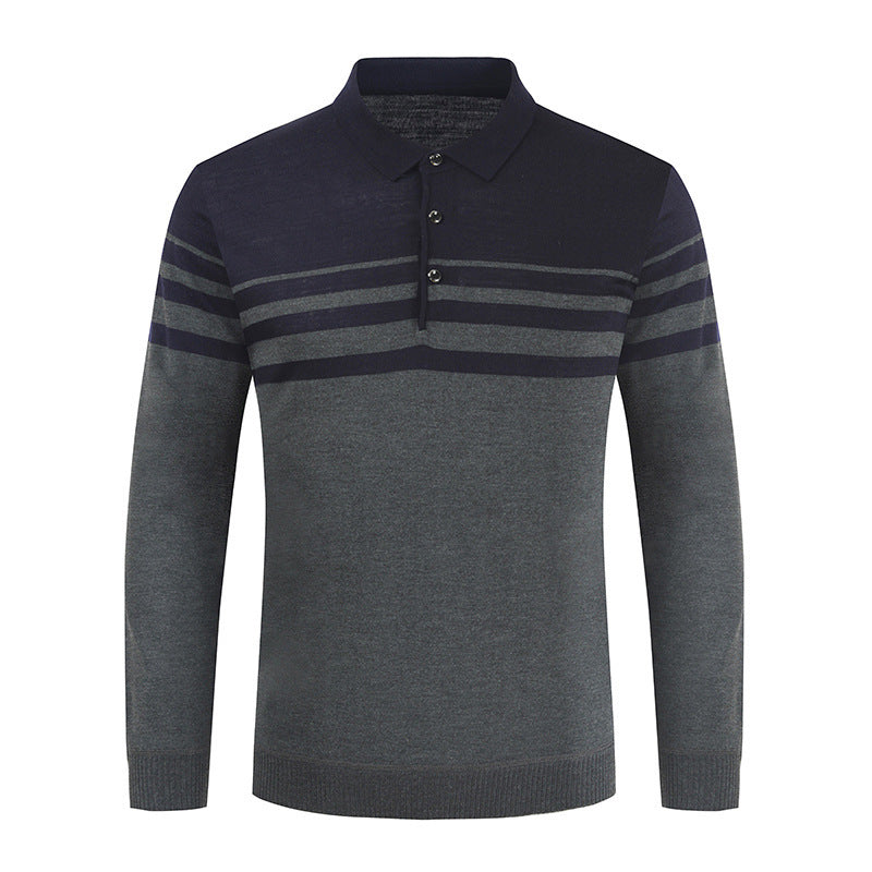 Men's Long-sleeve Polo T-shirts