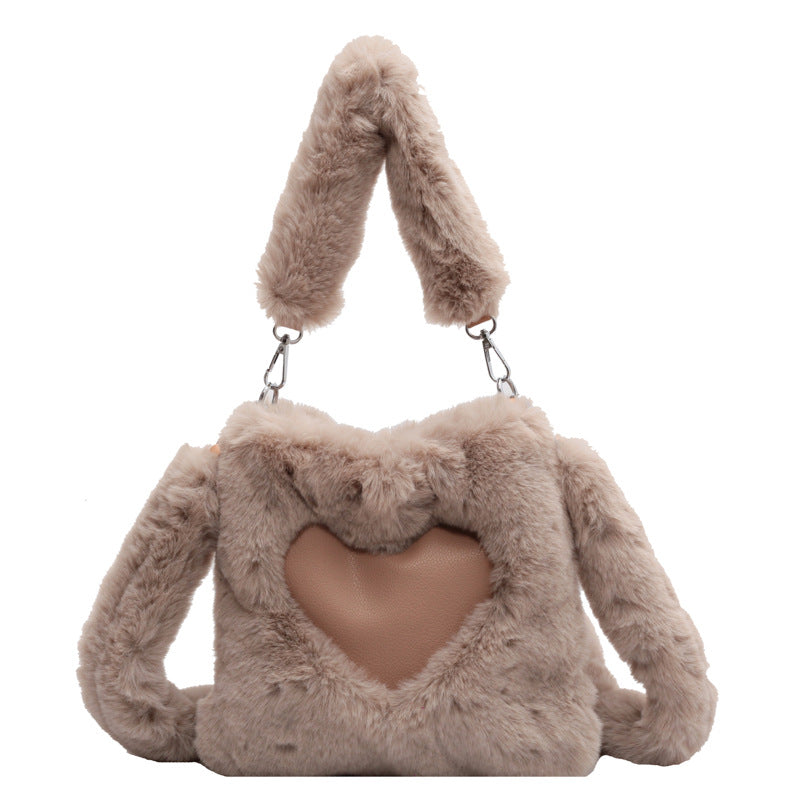 Heart Shape Women Shoulder Handbags