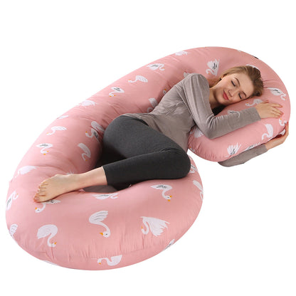 Crystal Velvet C-type Pregnancy Pillow