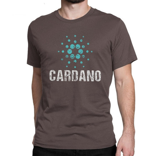 Cardano Logo Cotton Men T Shirts