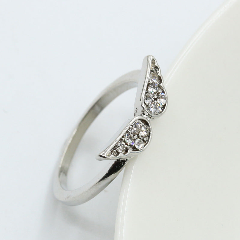 angel wing ring