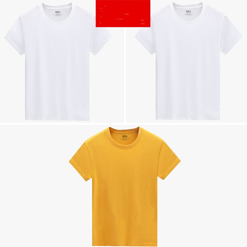 White short sleeve Men T-shirt