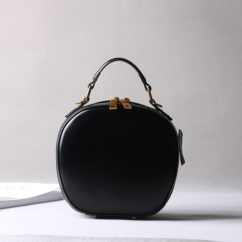 black leather bags