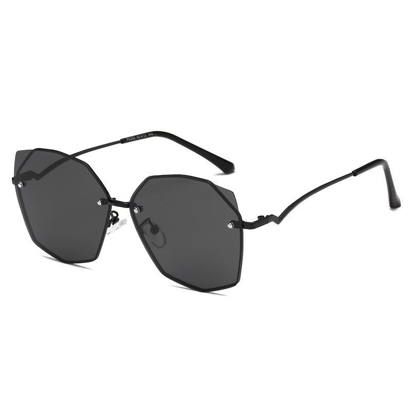 Lady Personality Polygon Sunglasses