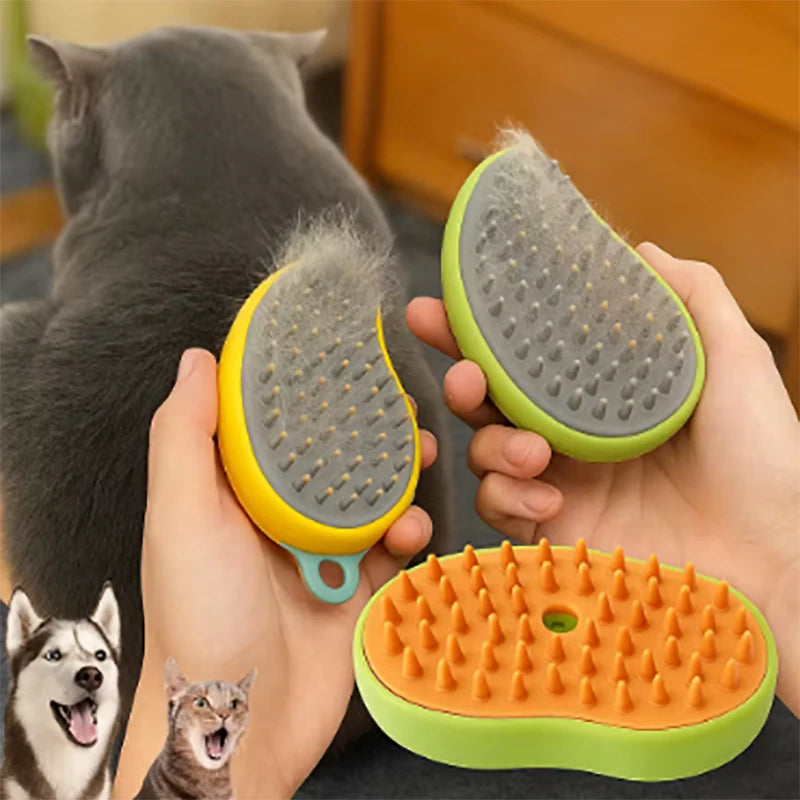 3 in 1 Silicone Electric Spray Cat Hair Remover