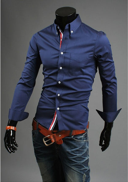 Men's Long-sleeved Classical Shirts