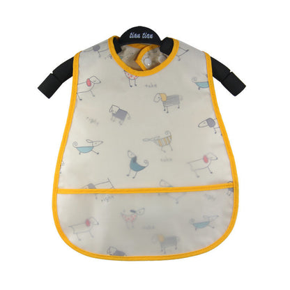 Bavoir imperméable et tablier de peinture pour bébé