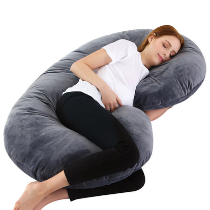 Crystal Velvet C-type Pregnancy Pillow