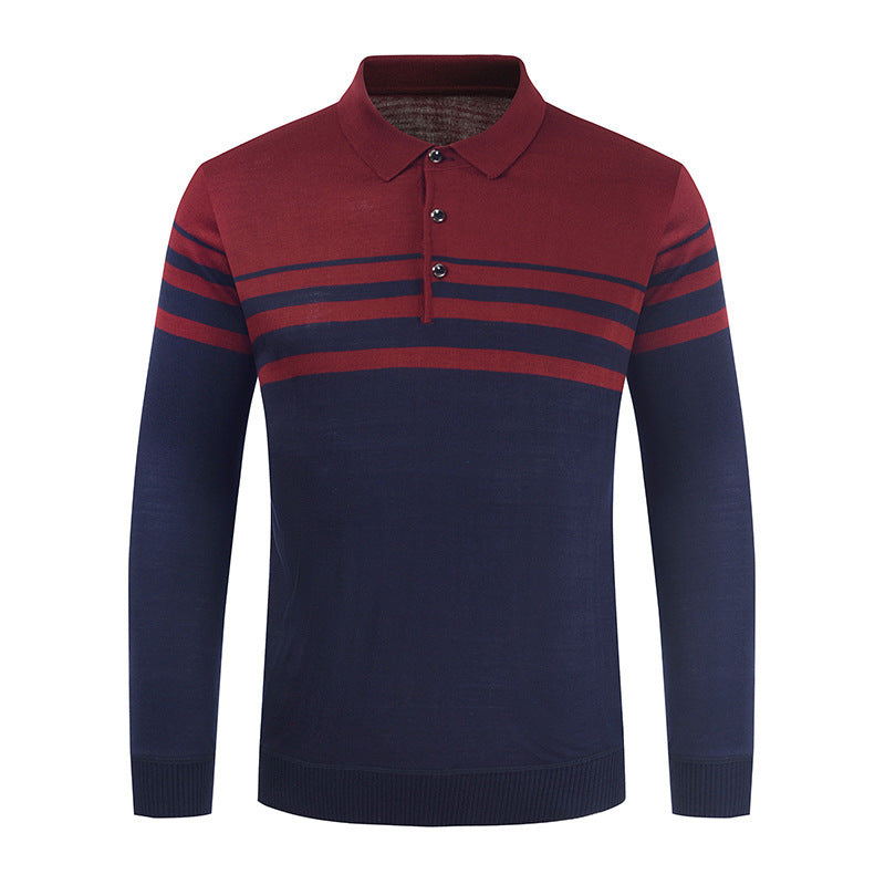 Men's Long-sleeve Polo T-shirts