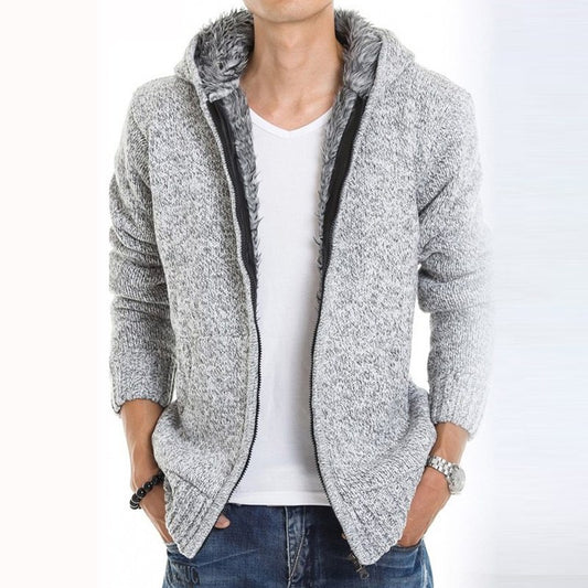 Vestes/Manteaux chauds en laine mélangée pour hommes